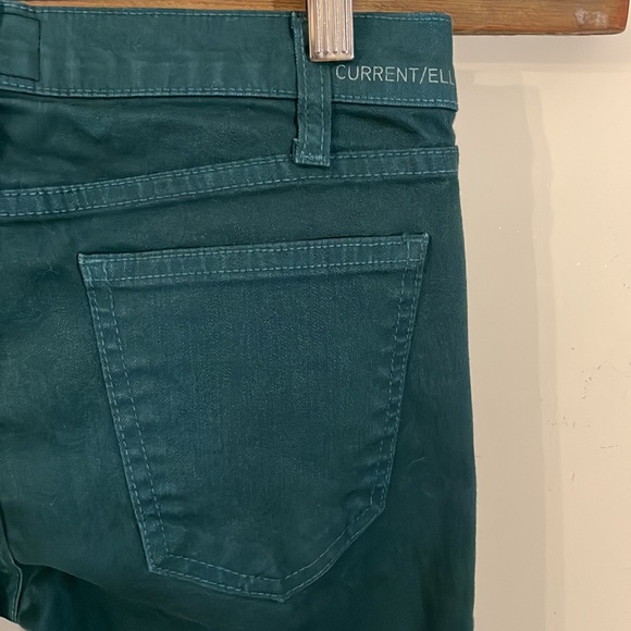 Current Elliot The Skinny Ankle Atlantic Coated Jeans - Picture 11 of 14